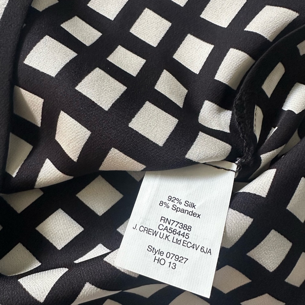 J.Crew Patterned Blouse - Picture 6 of 6